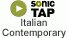 SONICTAP: Italian Contemporary logo not available