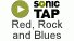 SONICTAP: Red, Rock and Blues logo not available